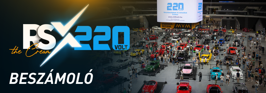 Beszámoló - RS Event X 220volt