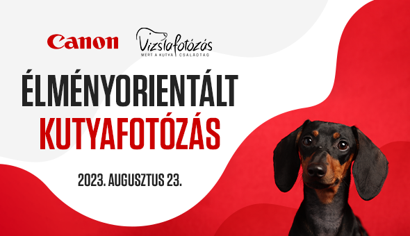 Canon - Élményorientált kutyafotózás