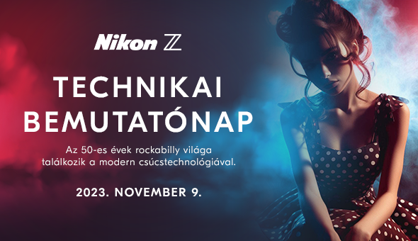 Nikon Z technikai bemutatónap