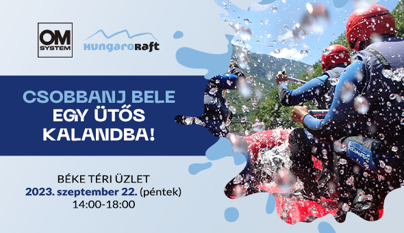 OM SYSTEM Tough TG-7 - Csobbanj bele egy ütős kalandba!