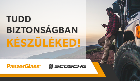 Scosche és PanzerGlass ajánlatok