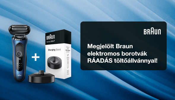 Braun férfi borotvák ajándékkal