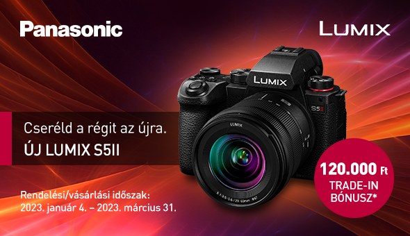 Panasonic Lumix S5 II csereajánlat
