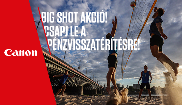 Canon Big Shot pénzvisszatérítés