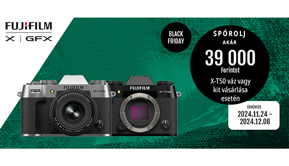 Fujifilm fényképezőgép akció