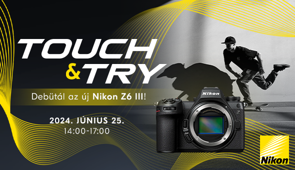 Nikon Z6 III | Szakmai bemutató és Touch & Try tesztnap