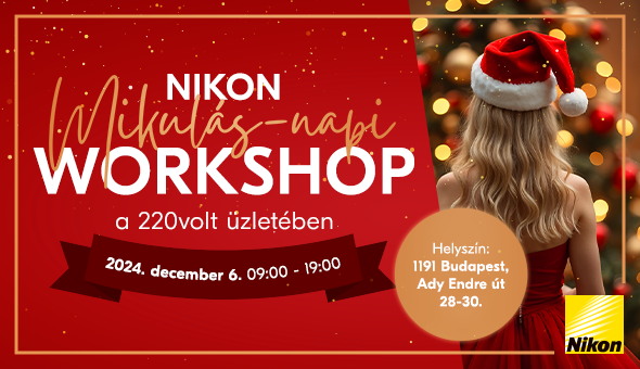 Nikon - Mikulás-napi workshop