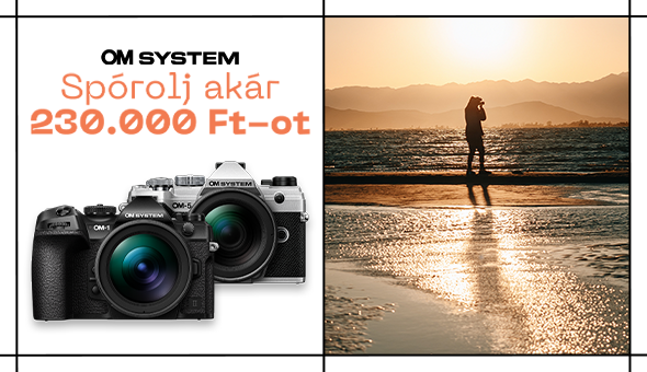 OM SYSTEM OM-1 Mark II pénzvisszatérítés