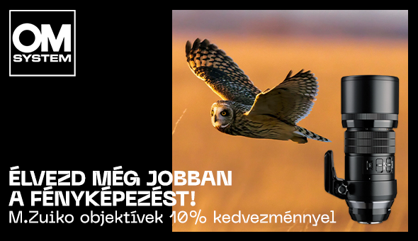 OM SYSTEM objektív ajánlatok