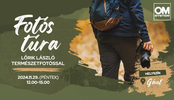 Fotós túra Lőrik László természetfotóssal