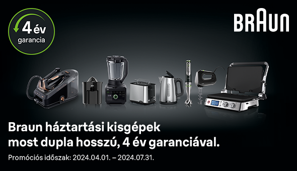Braun kiterjesztett garancia