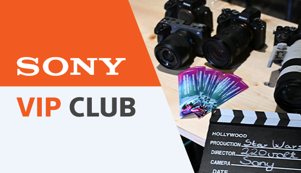 Sony VIP Club kedvezmény és workshop