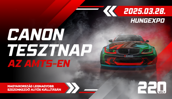 Canon tesztnap az AMTS-en