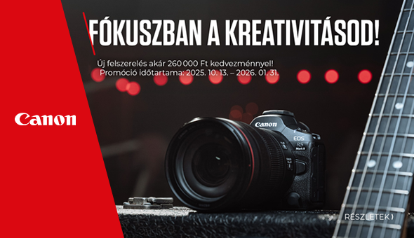 Canon őszi-téli kuponpromóció