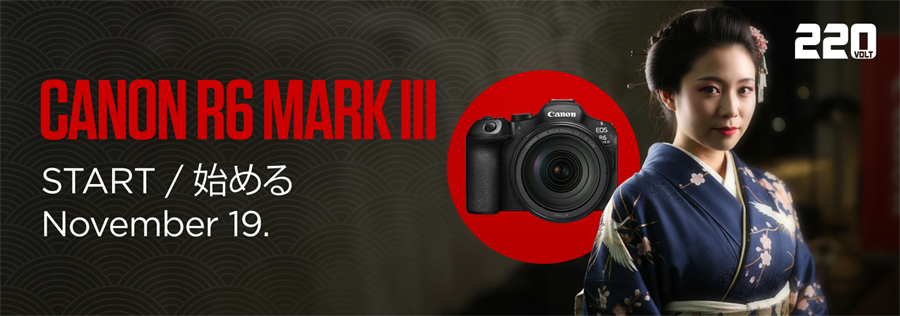 Canon EOS R6 Mark III bemutatónap - 2025.11.19.