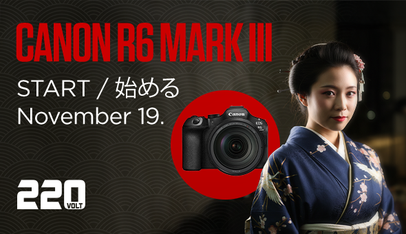 Canon EOS R6 Mark III bemutatónap - 2025.11.19.