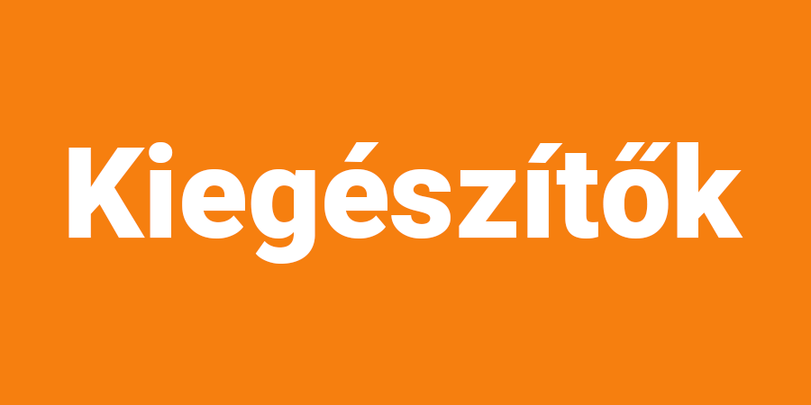 Kiegészítők