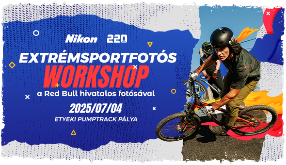 Nikon - Extrémsportfotós workshop a Red Bull hivatalos fotósával