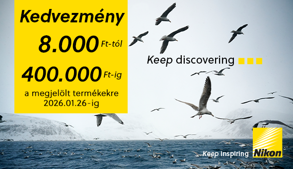 Nikon azonnali kedvezmények