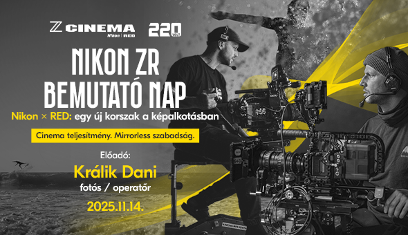 NIKON ZR bemutató nap a 220voltban