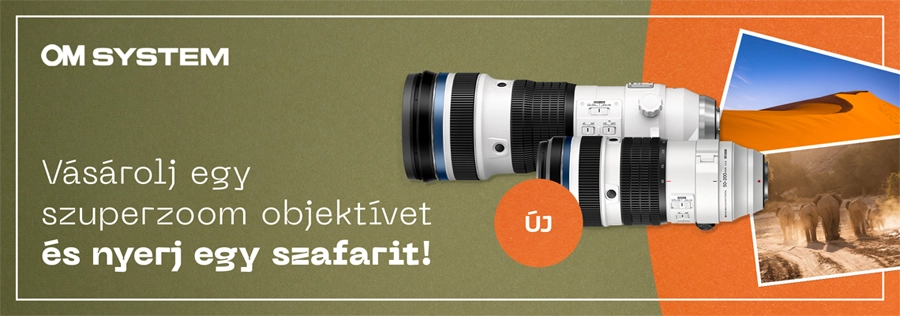 OM SYSTEM bevezető ajánlat