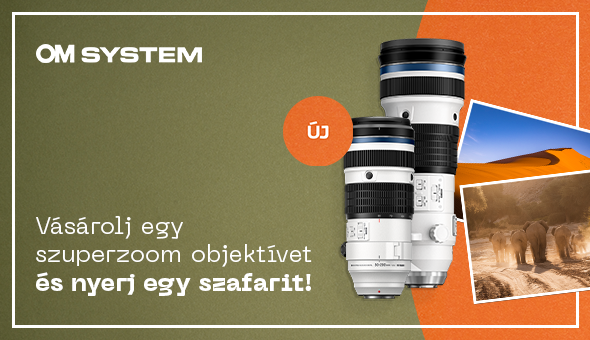 OM SYSTEM bevezető ajánlat