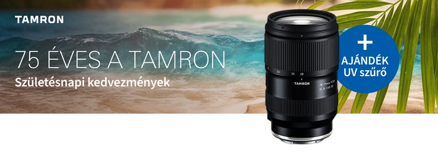 Tamron objektív kedvezmény