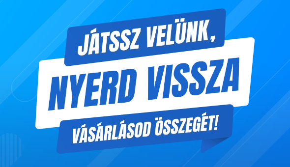 Nyerd vissza vásárlásod összegét!