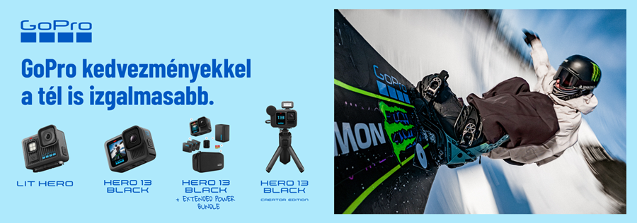 GoPro HERO 12 & 13 ajánlatok 