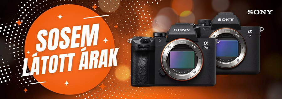 Sony Alpha 7 III és 7 IV ajánlat