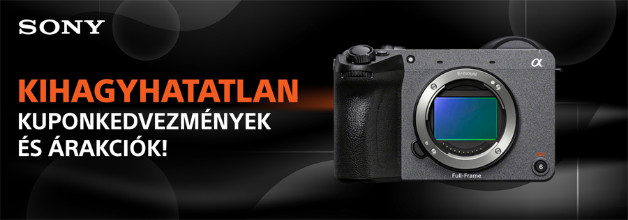 Sony fényképezőgép és objektív kedvezmények