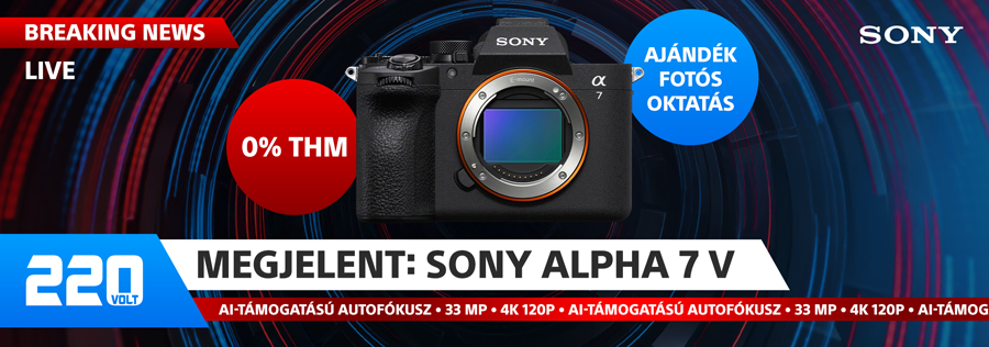 Bejelentés: Sony Alpha 7 V