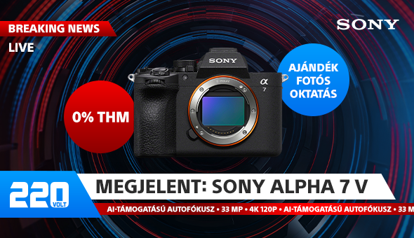 Bejelentés: Sony Alpha 7 V