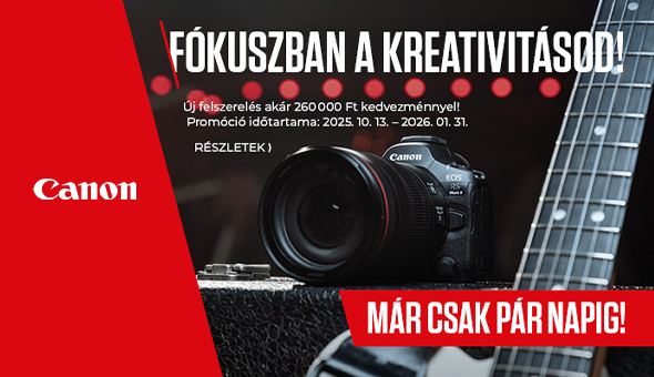 Canon téli kuponpromóció
