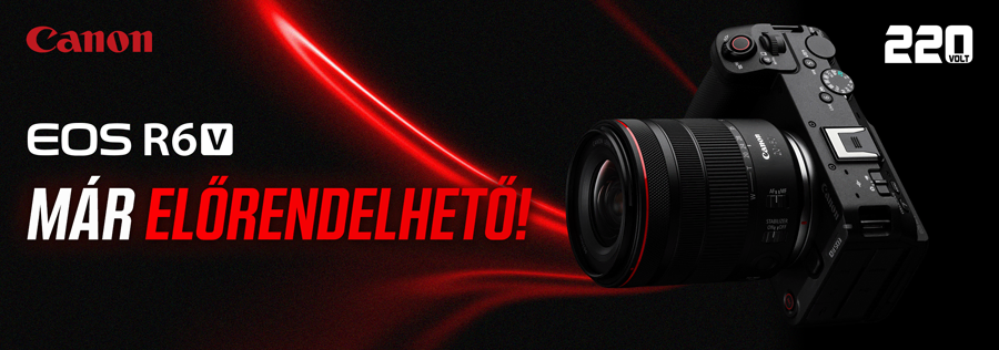 Bejelentés: Canon EOS R6 V