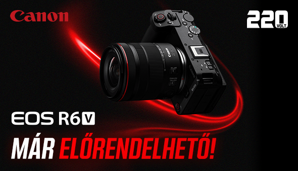 Bejelentés: Canon EOS R6 V