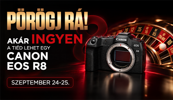 Pörögj rá! - Canon EOS R8 rendezvény - szeptember 24-25.