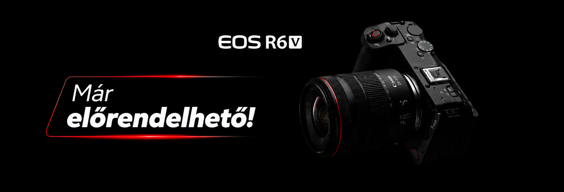 Bejelentés: Canon EOS R6 V