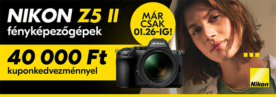 Nikon Z5 II kuponakció