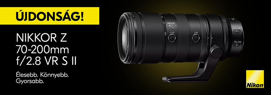 Bejelentés: Nikon Z 70-200mm 2.8 II