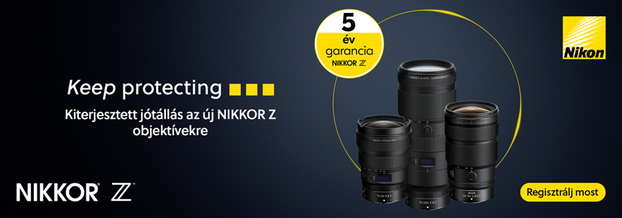Nikon 5 év kiterjesztett garancia