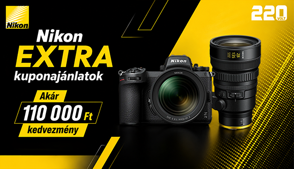 Nikon extra kupon ajánlat