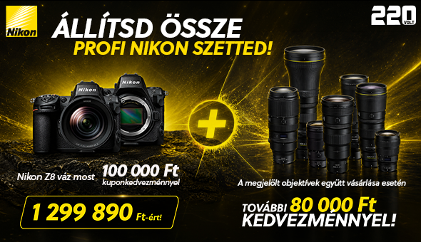 Nikon csomagajánlat