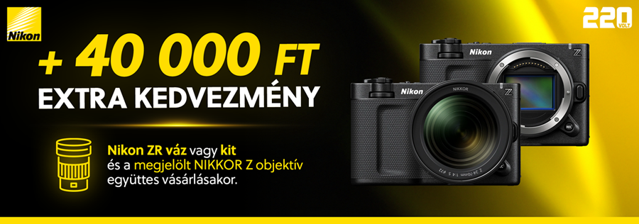 Nikon ZR csomagajánlat