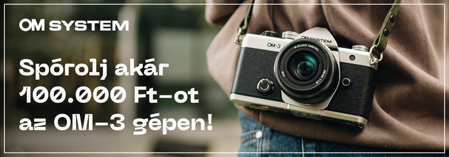 OM SYSTEM kuponakció