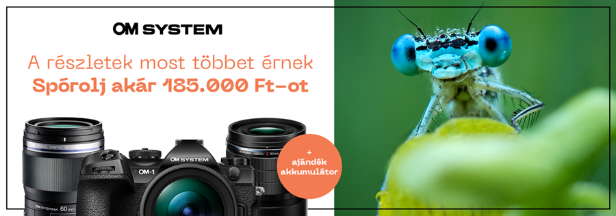 OM SYSTEM pénzvisszatérítés