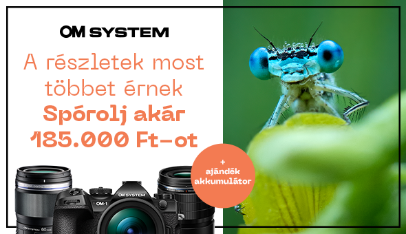 OM SYSTEM pénzvisszatérítés