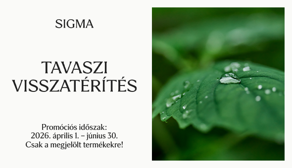 Sigma objektív pénzvisszatérítés