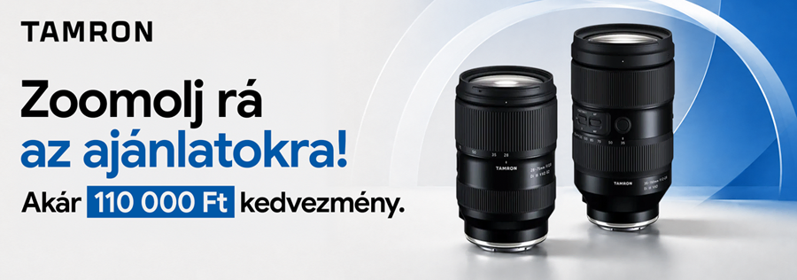 Tamron objektív kedvezmény