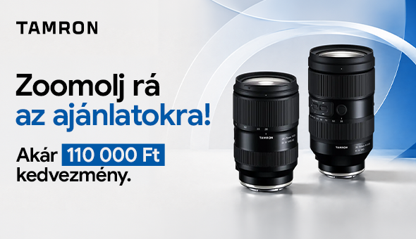Tamron objektív kedvezmény